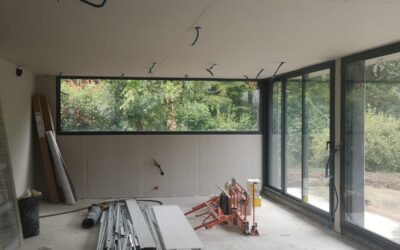 Pose d’un plafond en plaques de plâtre